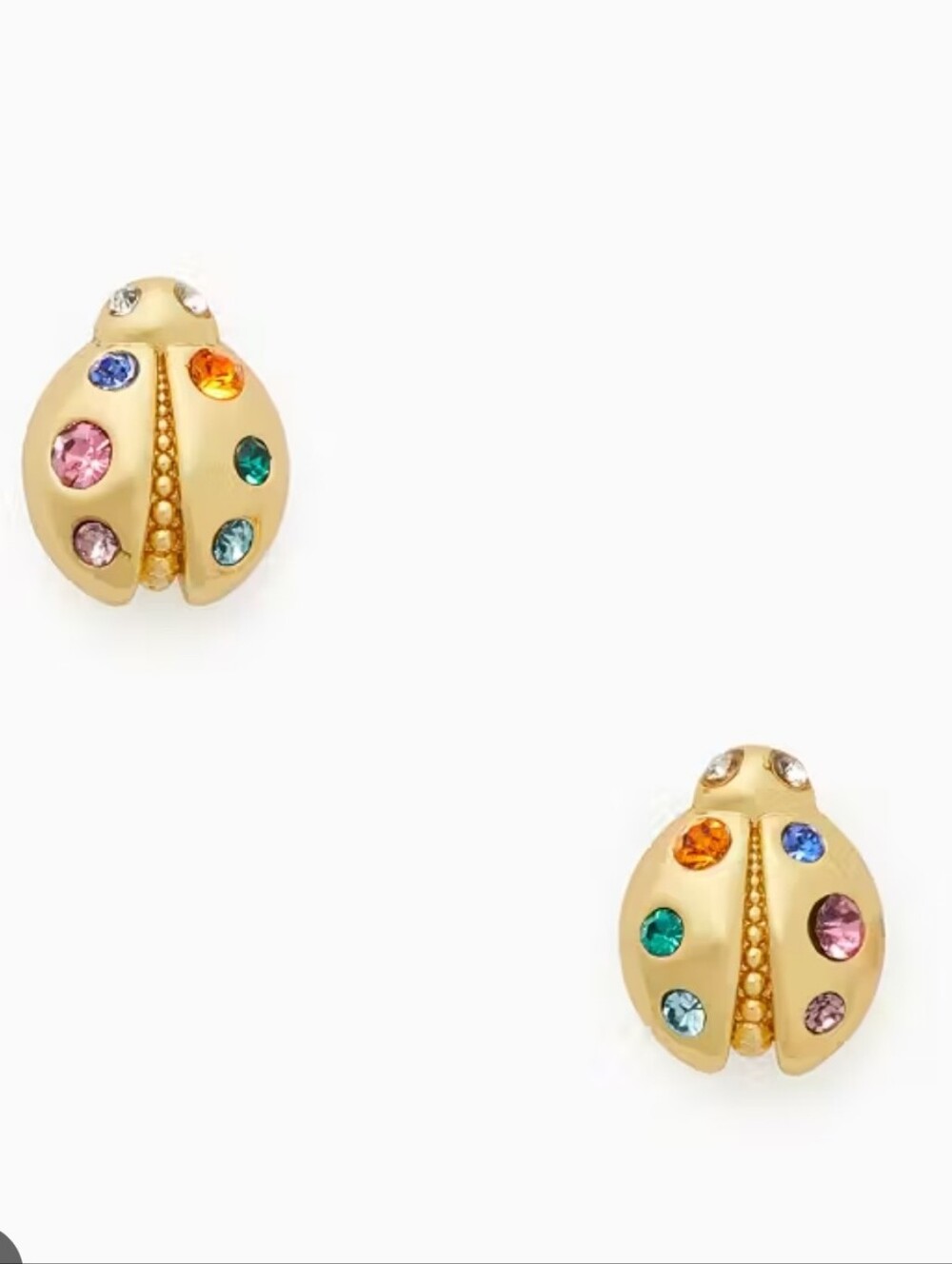 Kate Spade Nature Walk Ladybug Studs
